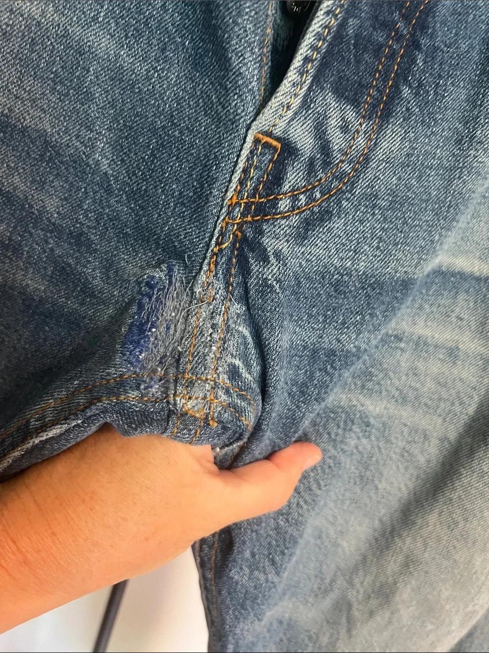 Re/Done Distressed Levi’s Jeans